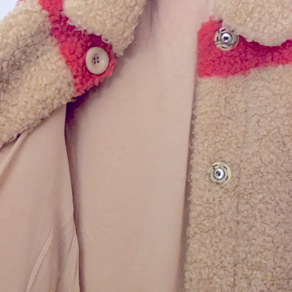 Anthropologie Teddy Sherpa Jacket - Picture 8 of 10
